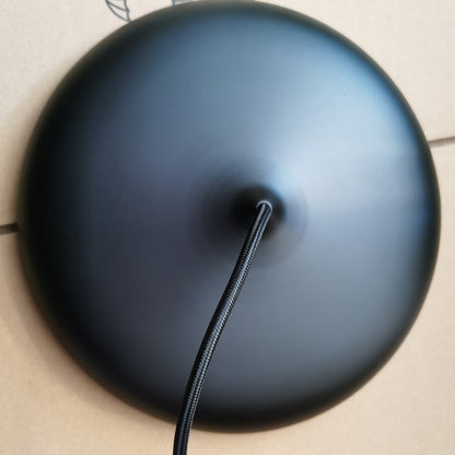 Modern Metal Dome Pendant Light with Adjustable Cord – Soft Pastel Finish for Kitchen & Living Room