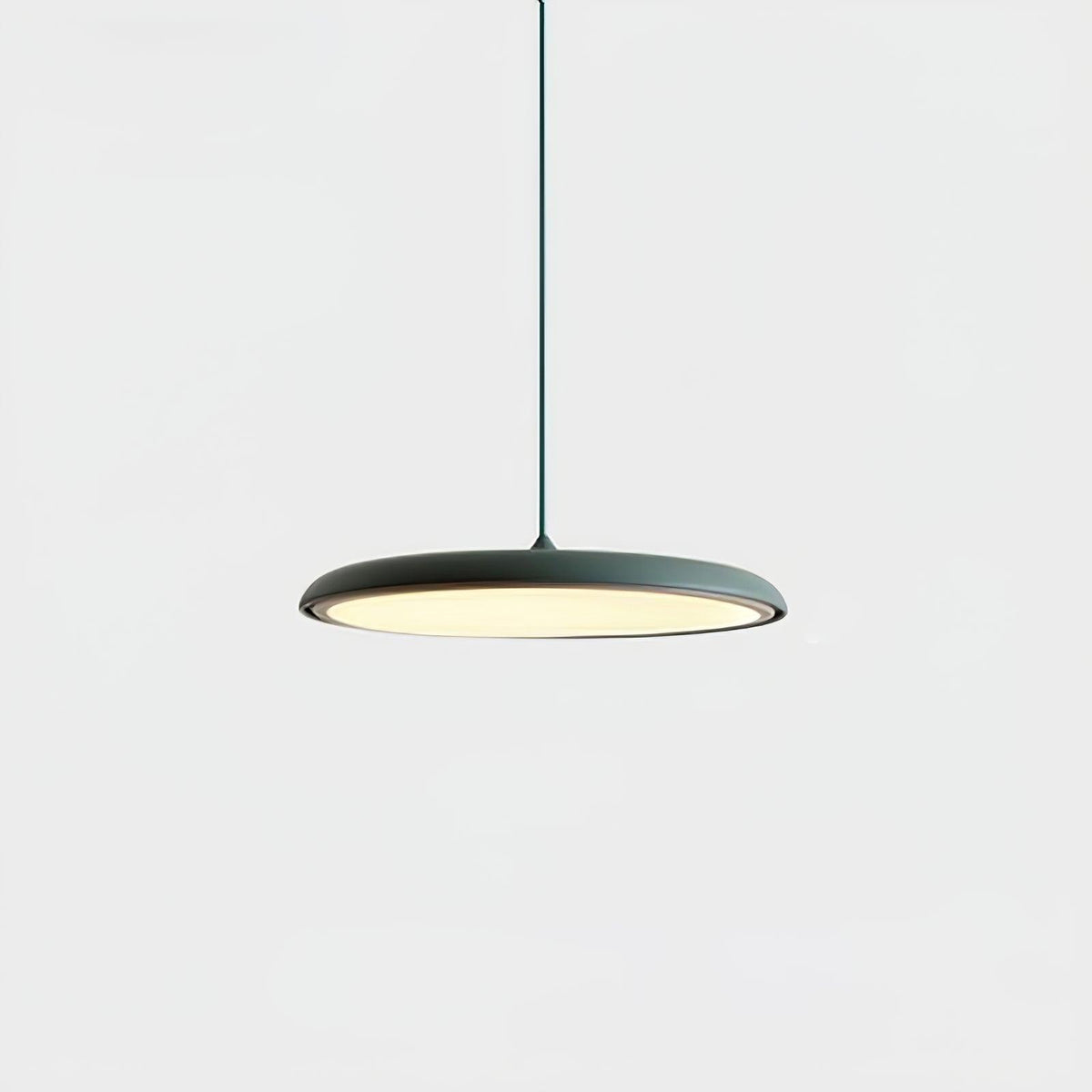 Modern Metal Dome Pendant Light with Adjustable Cord – Soft Pastel Finish for Kitchen & Living Room