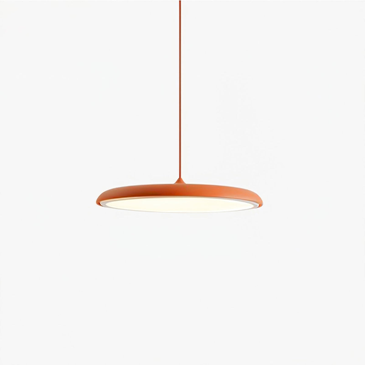 Modern Metal Dome Pendant Light with Adjustable Cord – Soft Pastel Finish for Kitchen & Living Room