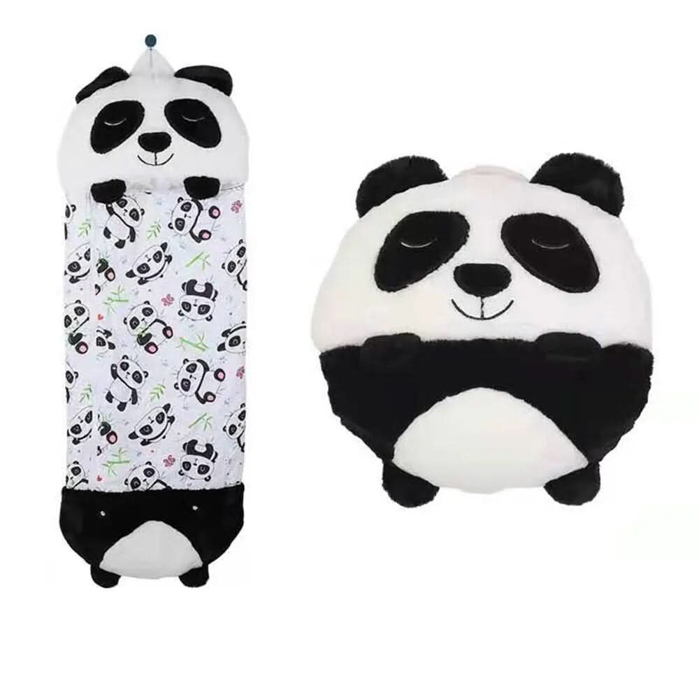 Magical Cuddle | Saco de dormir y peluche 2 en 1 con material de felpa suave | Perfecto para fiestas de pijamas y viajes