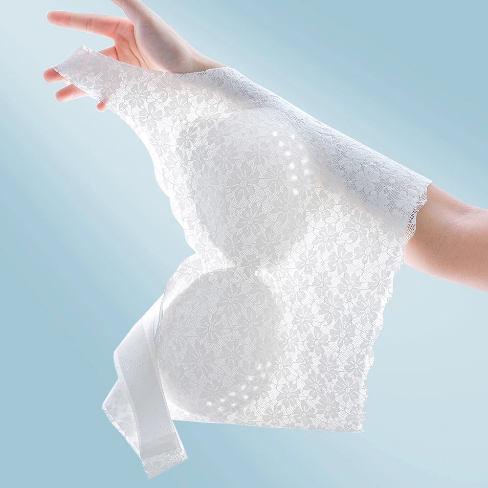 Wireless Pull-On Lift Bra with Wide Straps for Everyday Comfort & Back Support