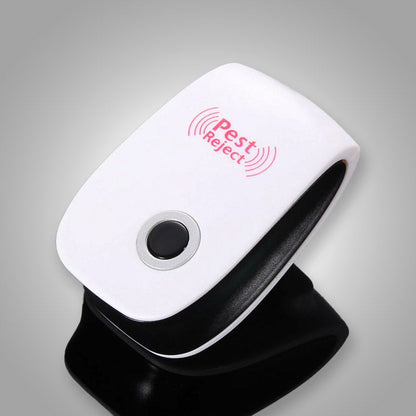 Ultrasonic Pest Repeller Plug-In Set Silent Indoor Bug Control for Mice Rats Insects Roaches Spiders Non-Toxic 2-Pack for Home