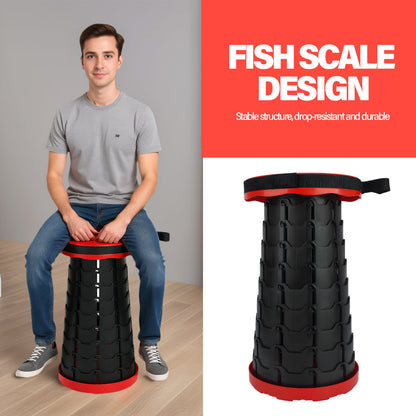 STACKSEAT – Taburete telescópico portátil para camping