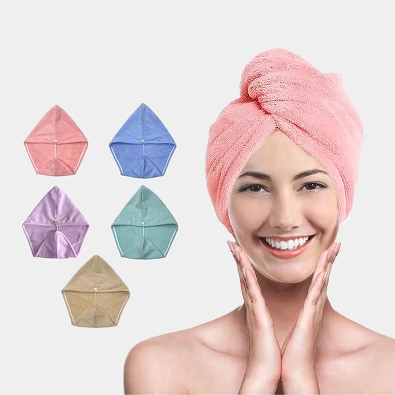 DRYELLA – Toalla de microfibra para el cabello, para un secado rápido y un cuidado diario cómodo