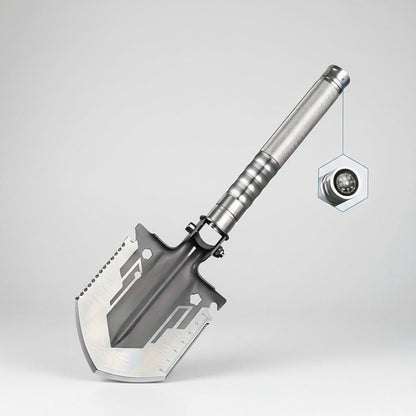TERRABLADE - Compact folding shovel designed for reliable outdoor and emergency use.