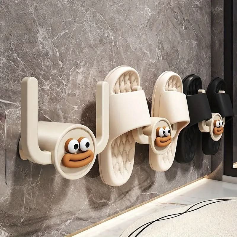 SLIPZY – Cute Wall Rack for Quick-Drying Slipper Storage