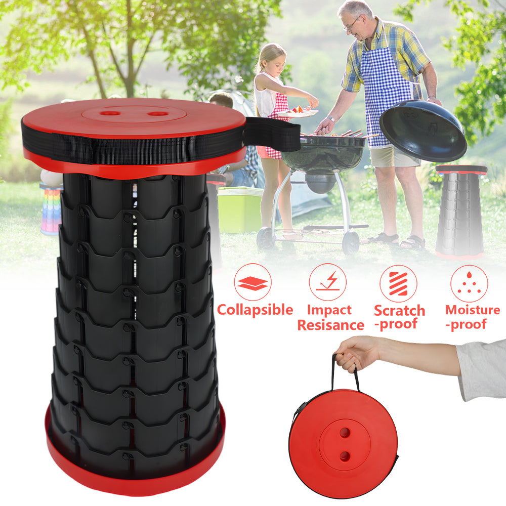 STACKSEAT – Taburete telescópico portátil para camping