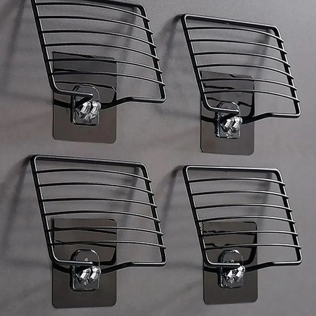 REPISA PARA JABÓN – Estante de acero inoxidable para montaje en pared con diseño de drenaje para un almacenamiento limpio y organizado en el baño