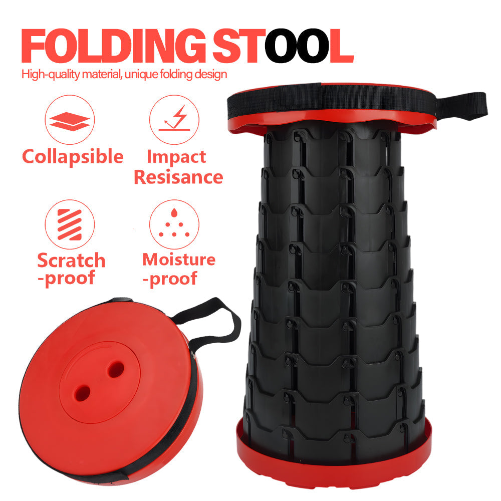 STACKSEAT – Taburete telescópico portátil para camping