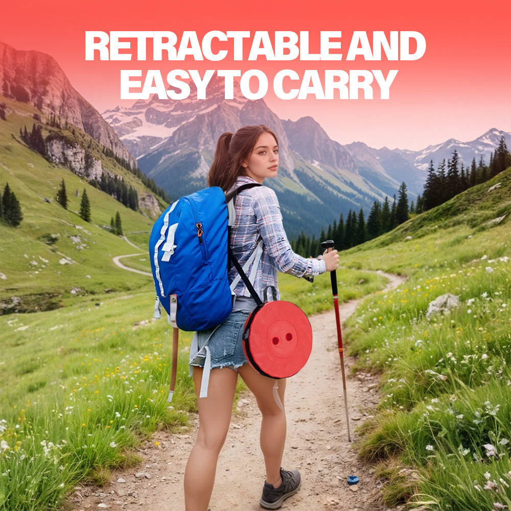 STACKSEAT – Taburete telescópico portátil para camping