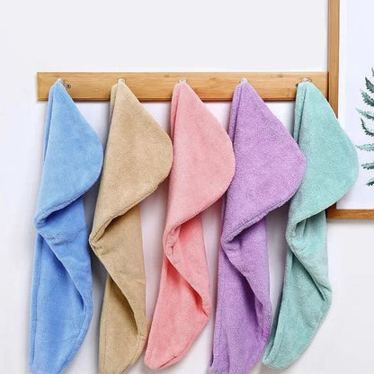 DRYELLA – Toalla de microfibra para el cabello, para un secado rápido y un cuidado diario cómodo