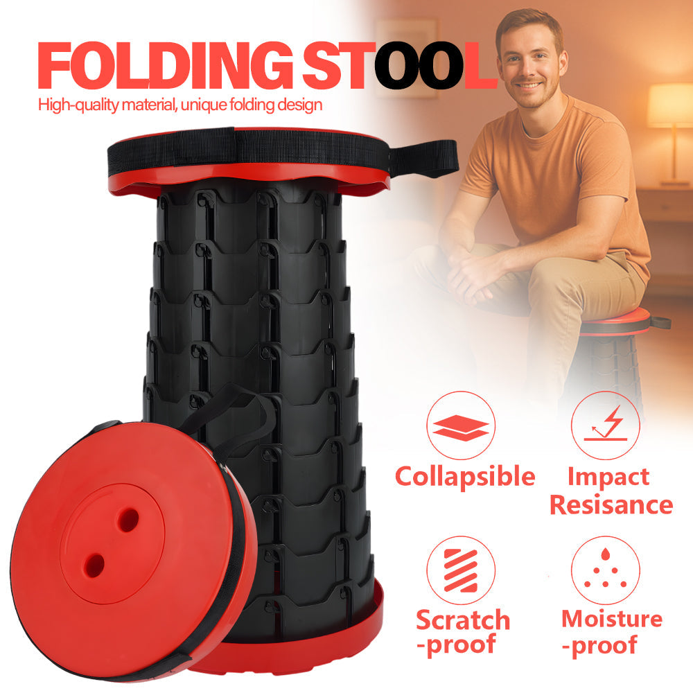 STACKSEAT – Taburete telescópico portátil para camping