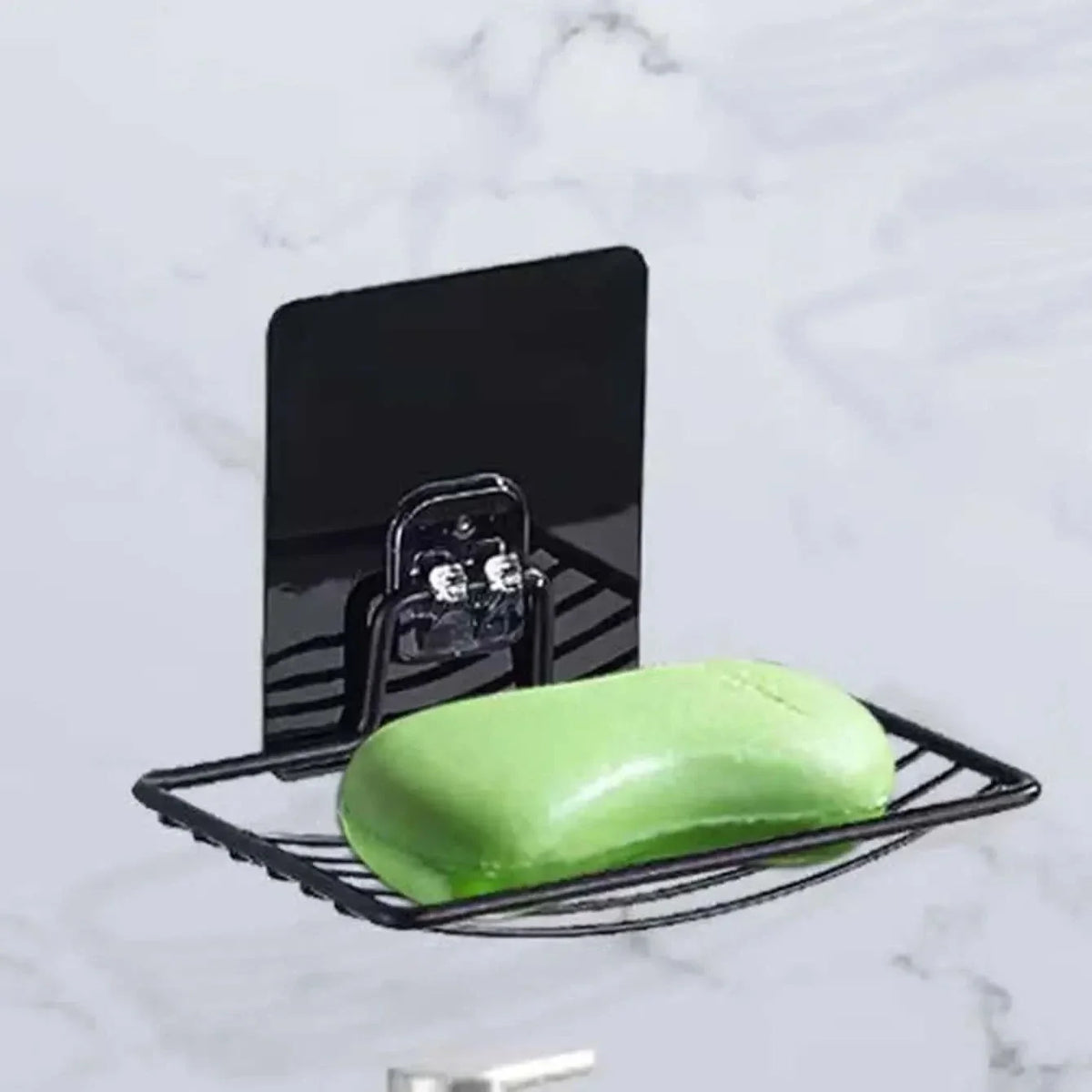 REPISA PARA JABÓN – Estante de acero inoxidable para montaje en pared con diseño de drenaje para un almacenamiento limpio y organizado en el baño