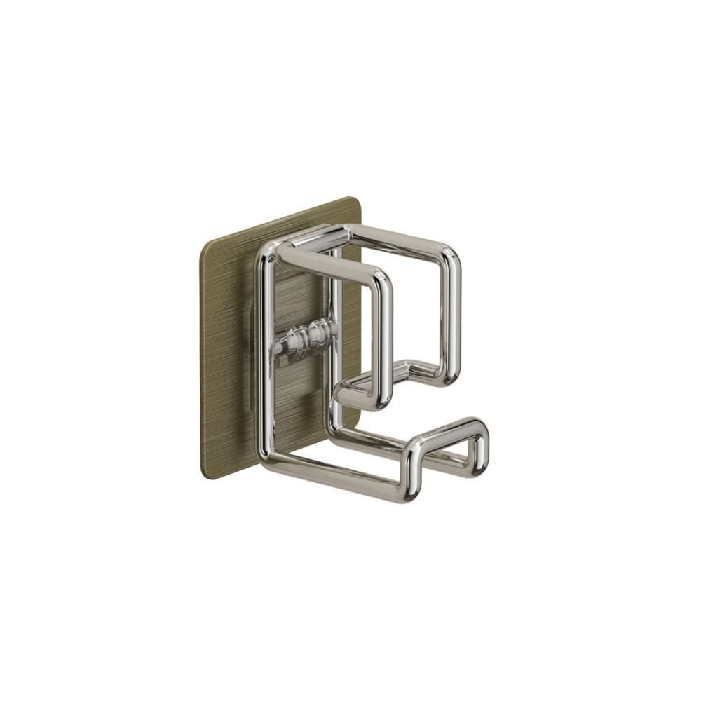 GANCHO PARA LAVABO – Gancho de pared de acero inoxidable sin taladros para ahorrar espacio en el almacenamiento de toallas y lavabos en la cocina y el baño