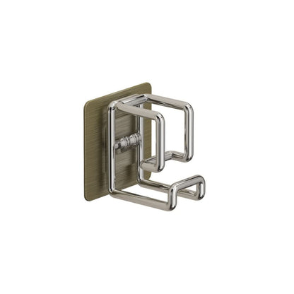 GANCHO PARA LAVABO – Gancho de pared de acero inoxidable sin taladros para ahorrar espacio en el almacenamiento de toallas y lavabos en la cocina y el baño