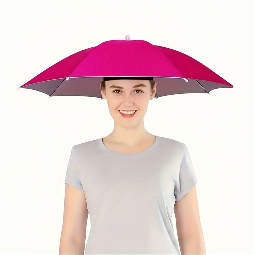 SKYSHADE - Lightweight hands-free umbrella hat designed for outdoor sun protection