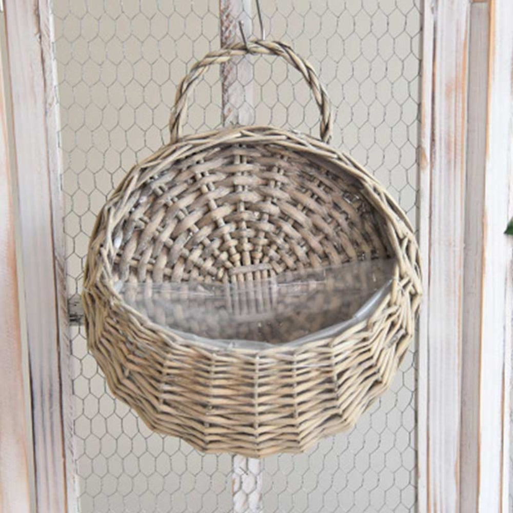 Cesta WillowNest - Cesta de almacenamiento colgante - Estilo rústico - Decoración natural