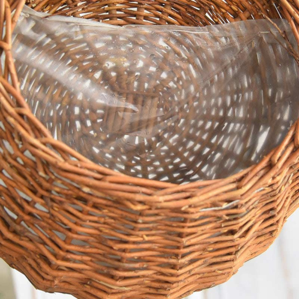 Cesta WillowNest - Cesta de almacenamiento colgante - Estilo rústico - Decoración natural