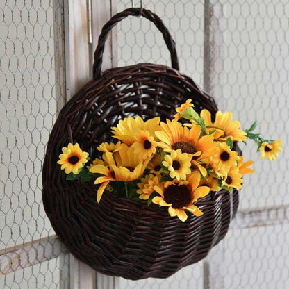Cesta WillowNest - Cesta de almacenamiento colgante - Estilo rústico - Decoración natural
