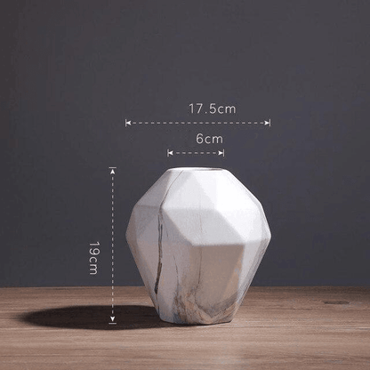MarbleMosaic™ Modern Vase