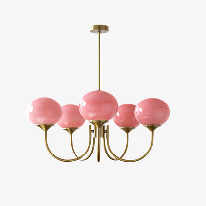 Multi-Globe Suspended Fixture Iron & Tinted Glass Shades E27 Socket for Kitchen Island Dining Area Living Space Bedroom Overhead Illuminatio
