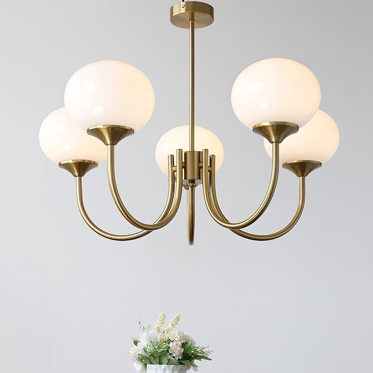 Multi-Globe Suspended Fixture Iron & Tinted Glass Shades E27 Socket for Kitchen Island Dining Area Living Space Bedroom Overhead Illuminatio