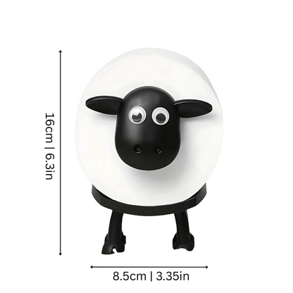 Sheep Toilet Paper Holder Stand - Freestanding Bathroom Roll Storage Organizer - Fun Novelty Animal Design for Bathroom, Kids Room & Guest