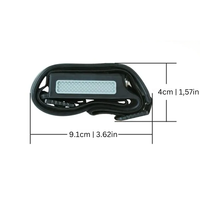 Wide-Angle Rechargeable LED Headlamp for Camping Hiking Running Outdoor Adventures Night Work