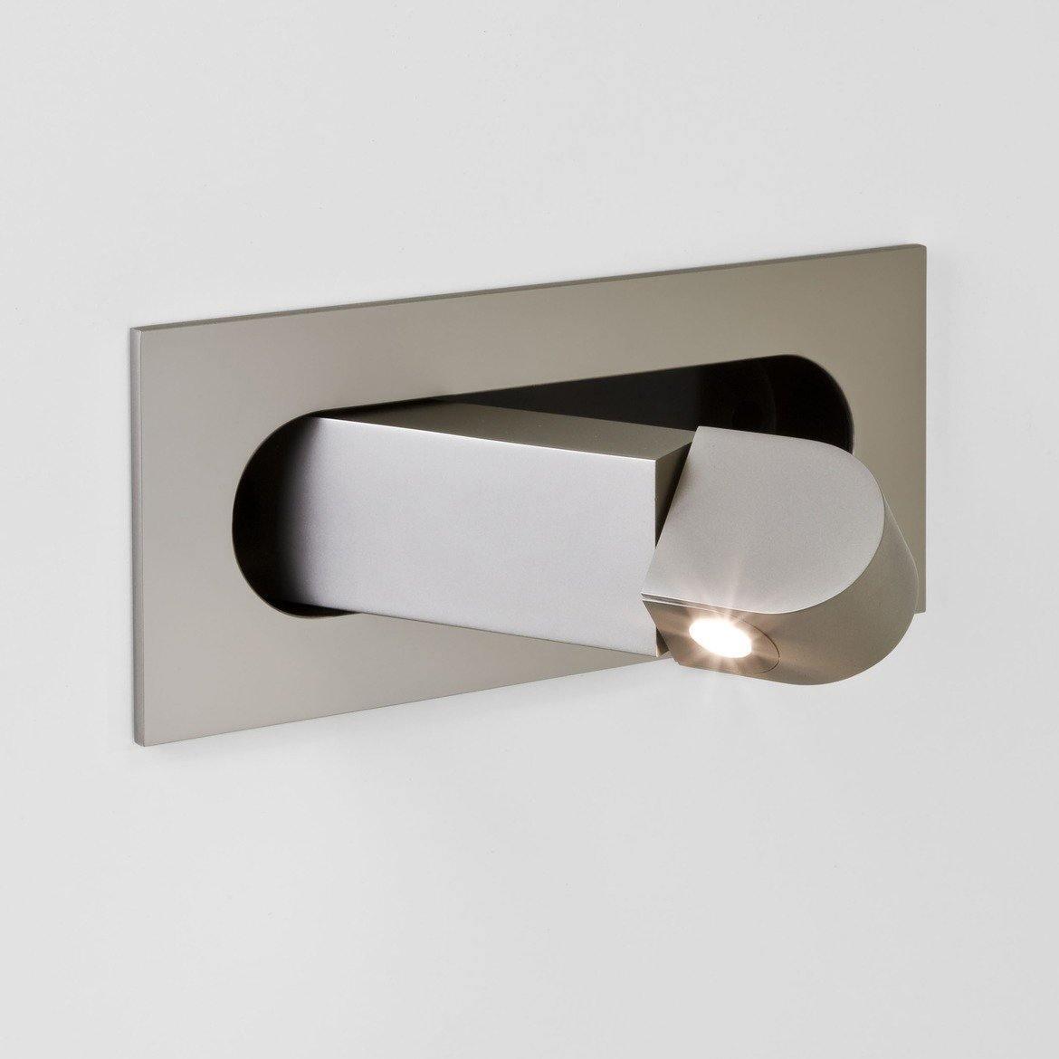 Adjustable LED Bedside Reading Light Wall Mount with Push Button Control – Space-Saving Swing Arm Design in Multiple Finishes