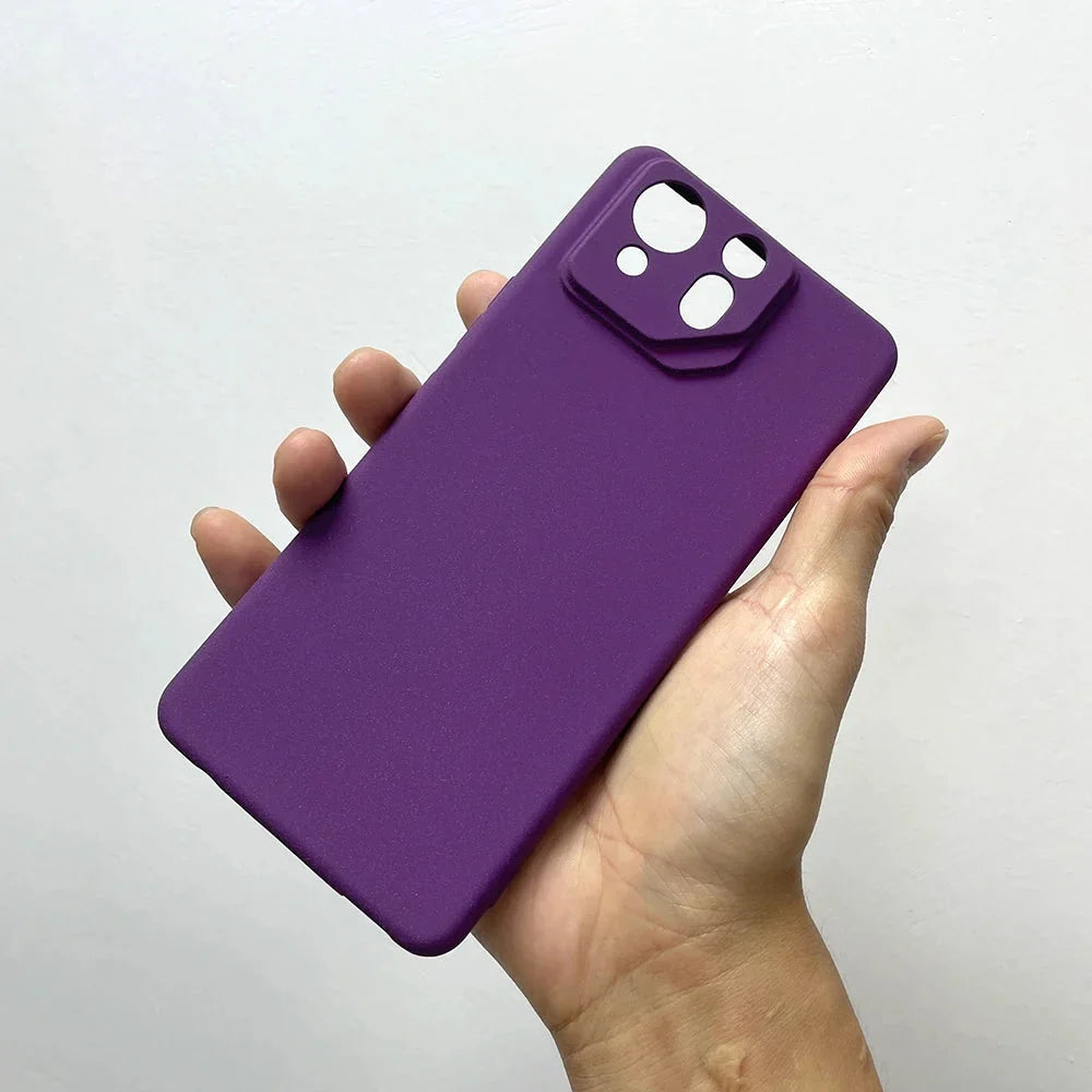 Protective Silicone Phone Case for ASUS Zenfone – Shock Absorbing Slim Cover with Camera Guard & Anti-Fingerprint Finish