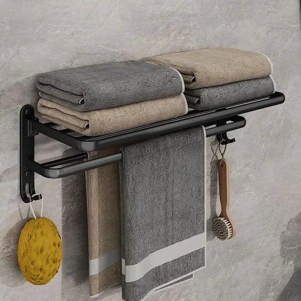 FOLDORA – Wall Mounted Folding Towel Rack