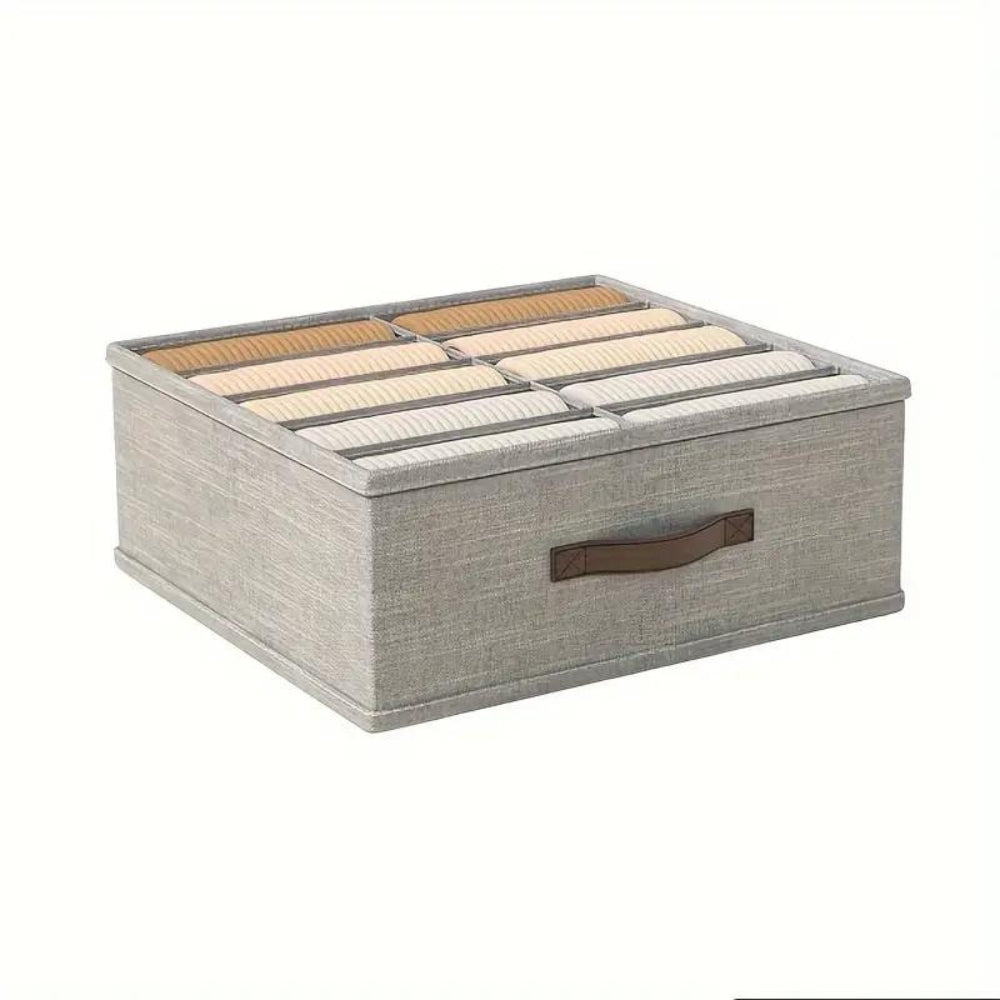 Maven Storage Container - Durable Cotton Linen, Clothing storage