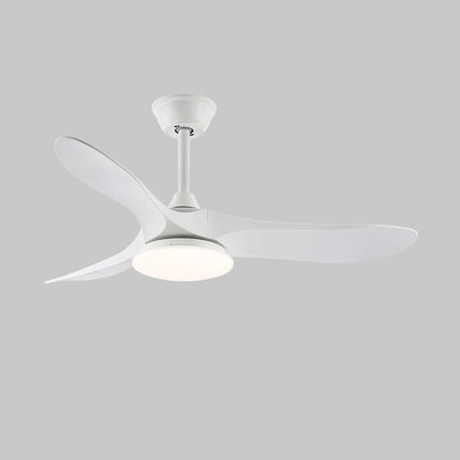 Ceiling Fan with Light 42in 52in Real Wood Blades 6 Speed LED Indoor Modern for Living Room Bedroom Dining Room Office Adjustable Temperatur