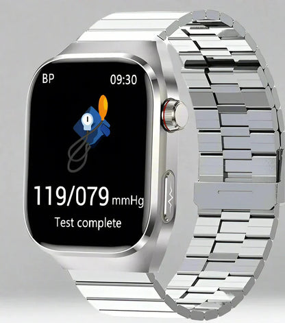 Maxwell Health | Reloj inteligente con monitoreo de glucosa en sangre y ECG | Llamadas Bluetooth para un seguimiento integral del bienestar