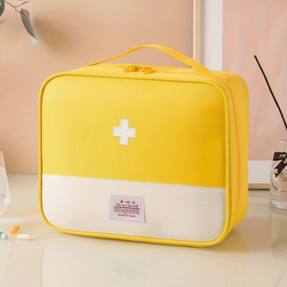 Large Portable First Aid Kit with Multiple Compartments
