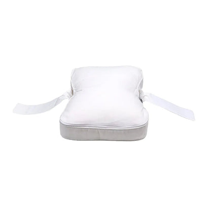Ergonomic Leg Pillow for Side Sleepers Memory Foam Contour Cushion with Adjustable Strap Hip Knee Support Washable Cover Travel