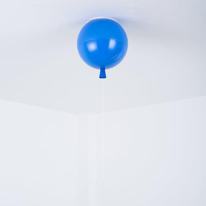 Kids Room Hanging Light Fixture with Pull Chain Switch – Playful Orb Shape Pendant Lamp for Nursery, Bedroom & Play Area – E27 Socket, Multi
