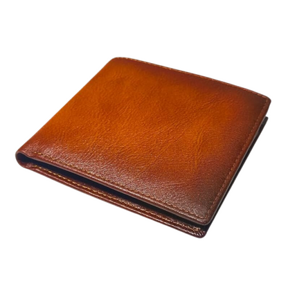 Men's Leather Wallet with RFID Blocking Technology | Slim Design for Ultimate Security