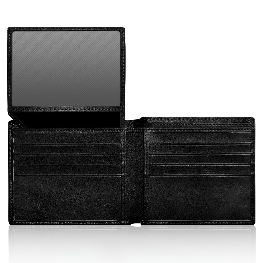 Men's Leather Wallet with RFID Blocking Technology | Slim Design for Ultimate Security