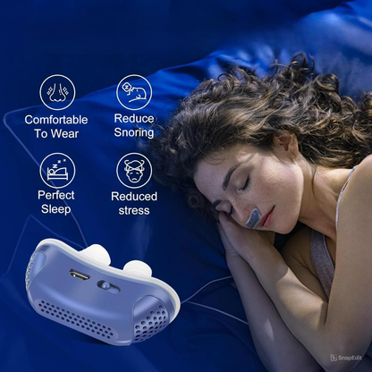 RESPIVIBE – Quiet Micro CPAP Device for Sleep Apnea Support