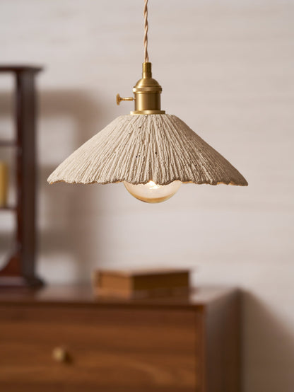Industrial Concrete Hanging Light Fixture with Adjustable Cord for Kitchen Island Breakfast Bar Dining Area Counter Modern Gray Cement Suspe