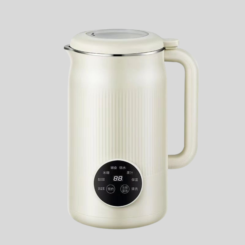Nut Beverage Maker | Electric Milk Machine with Touch Controls | Compact Design for Easy Preparation