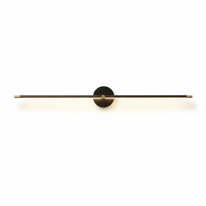 LED Bathroom Vanity Light Bar 27 Inch Modern Wall Sconce Fixture for Mirror Makeup Lighting Chrome Gold Black Hardwired Indoor 12W Warm Whit