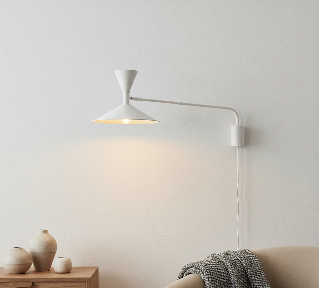 Aplique de pared LED de aluminio minimalista: diseño moderno para sala de estar, pasillo y dormitorio