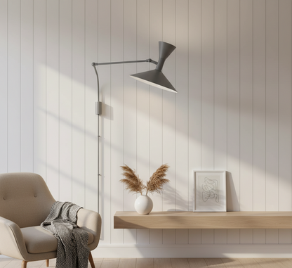Aplique de pared LED de aluminio minimalista: diseño moderno para sala de estar, pasillo y dormitorio