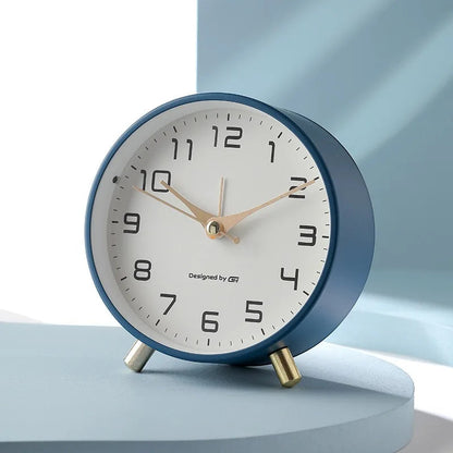 Mira Decorative Table Clock | Silent Sweep Movement, Scandinavian Design