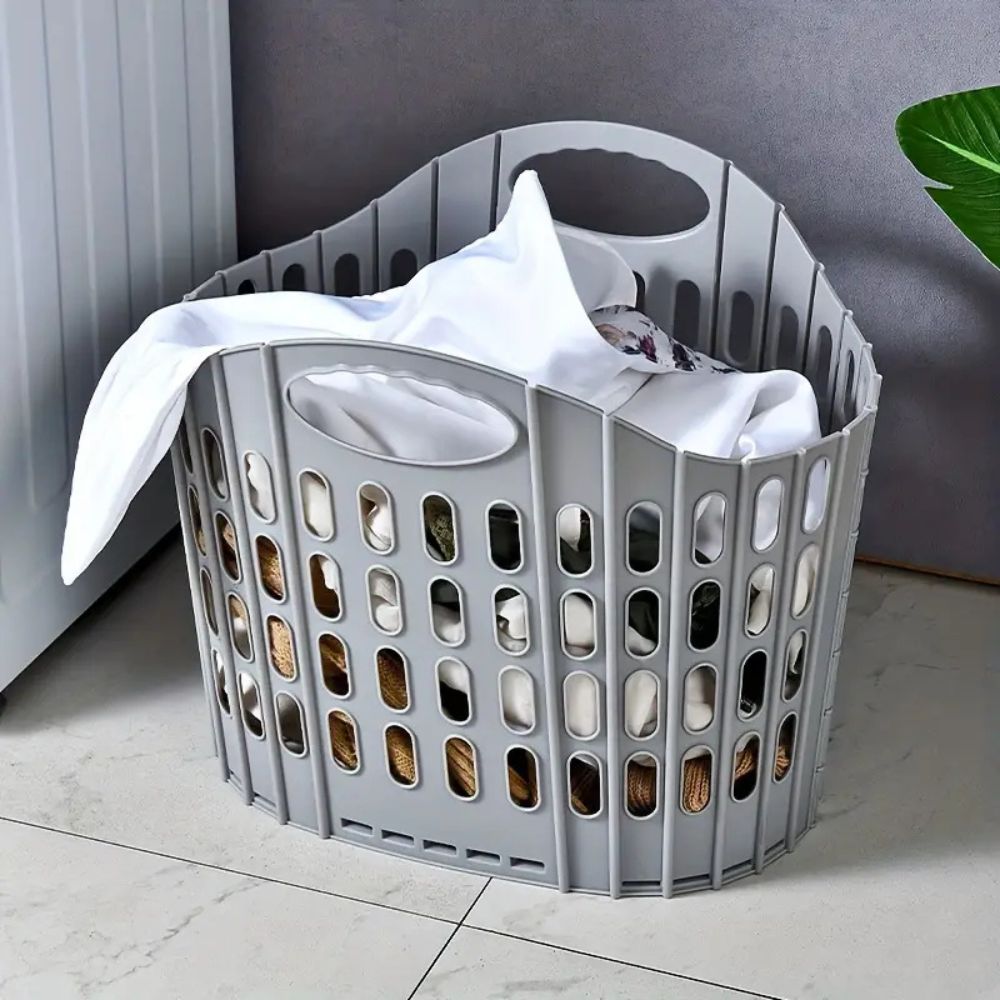 Cesta de almacenamiento Mira - Cesto de ropa plegable y duradero