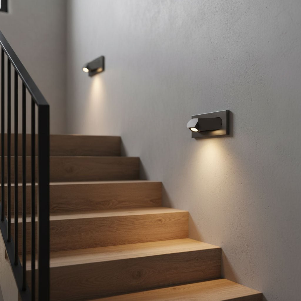 Pivoting LED Bedside Sconce with Push-Button Control for Focused Night Reading in Compact Spaces