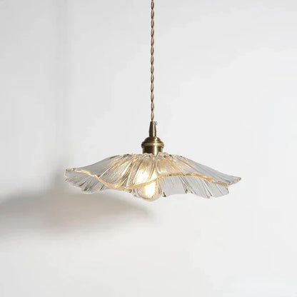 Flower Glass Pendant Light Fixture Ceiling Hanging Lamp Dining Room Bedroom Modern Floral Shade Home Decor Lighting for Kitchen Living