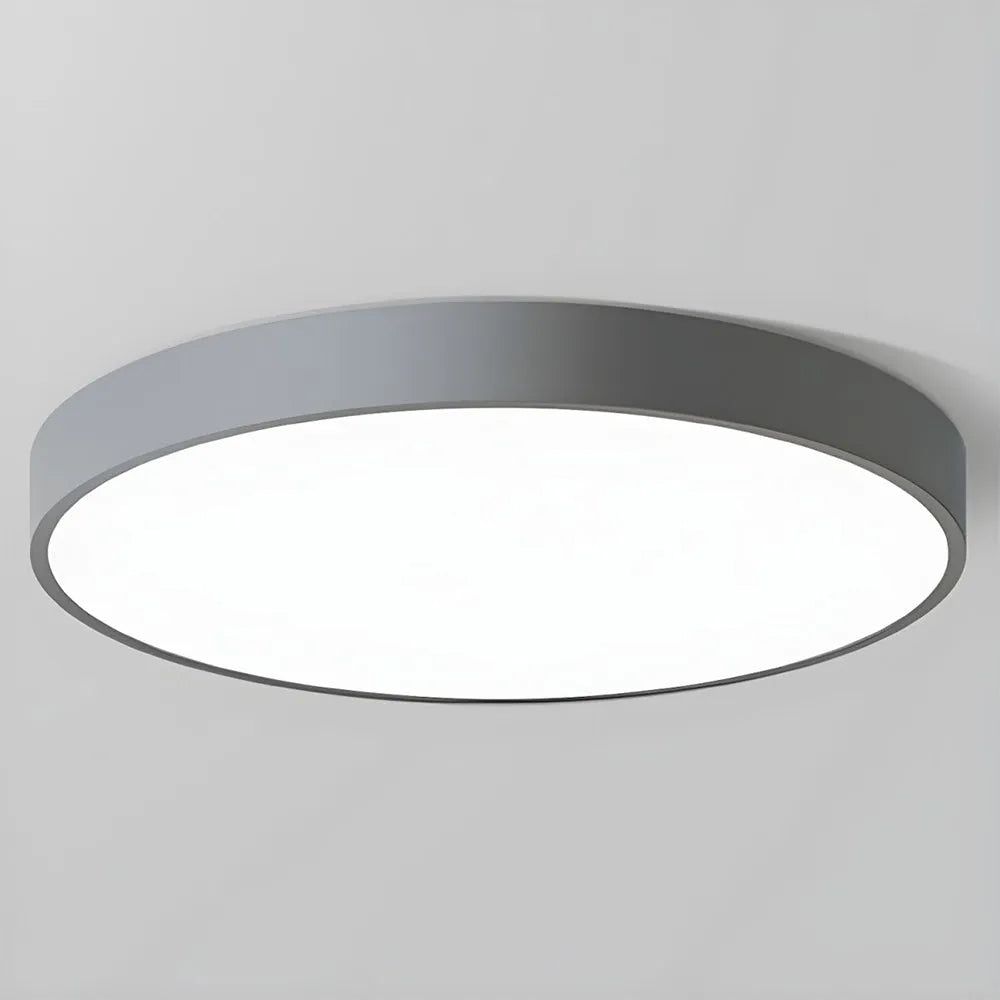 Round LED Ceiling Light Fixture Dimmable Modern Flush Mount for Living Room Bedroom Hallway Energy Efficient Lighting